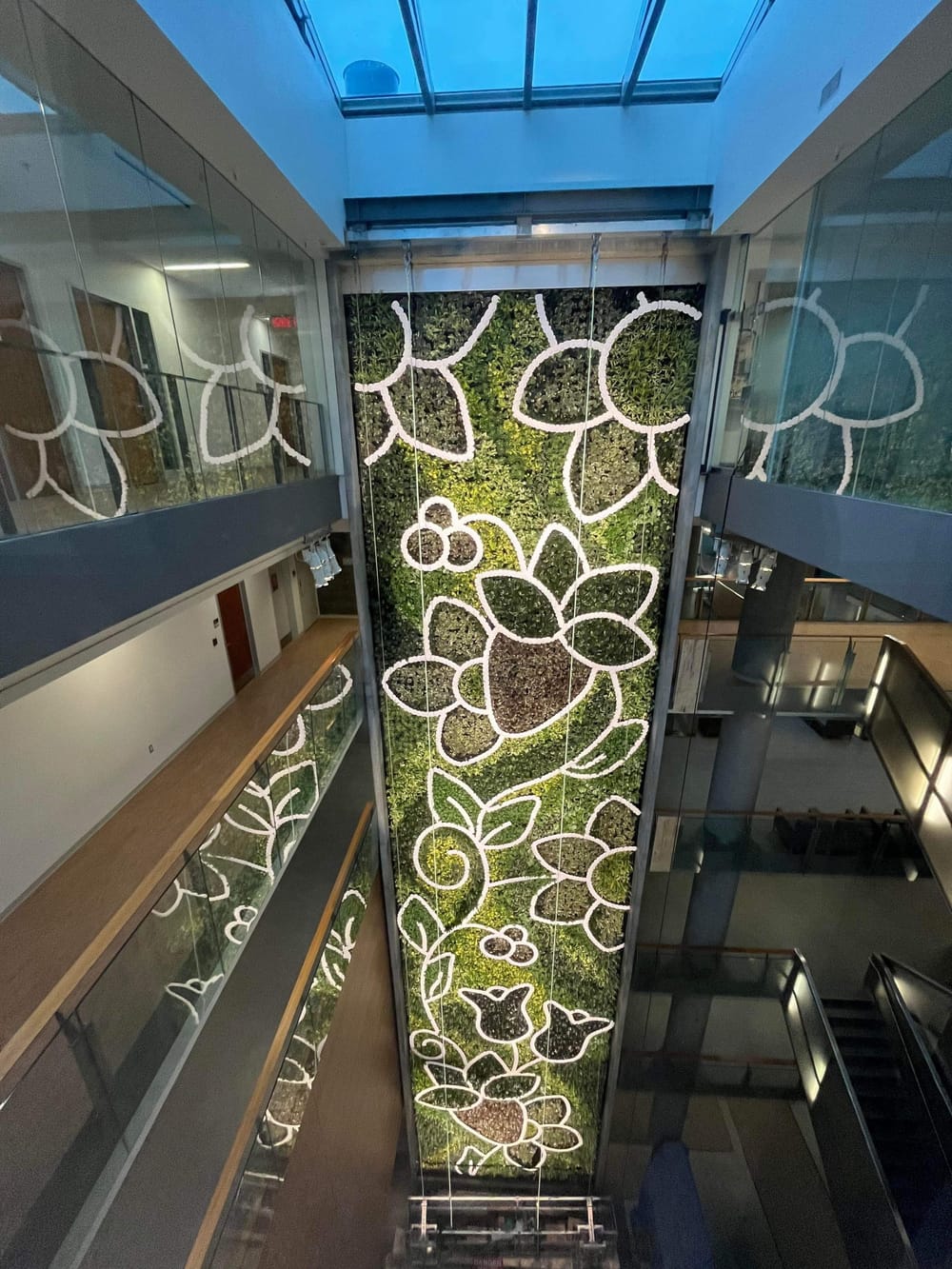 Arthur resident installs ‘one-of-a-kind’ six-floor living wall in Ottawa post image