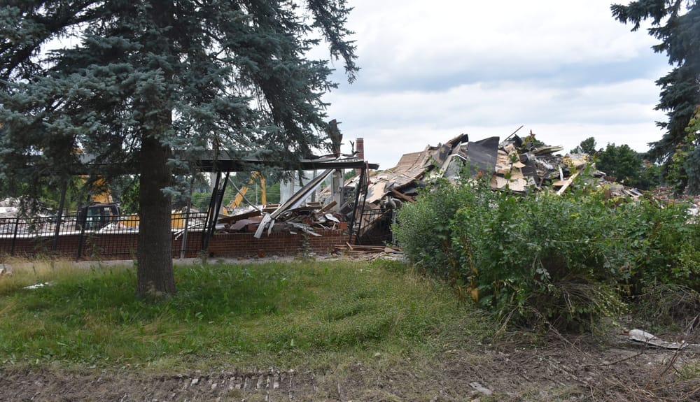 Demolition of Old Groves hospital nears completion post image