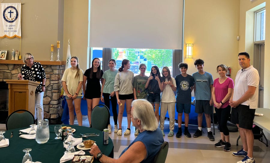 St. Joseph Catholic School's You’re the Chef Club serves 100th anniversary event post image