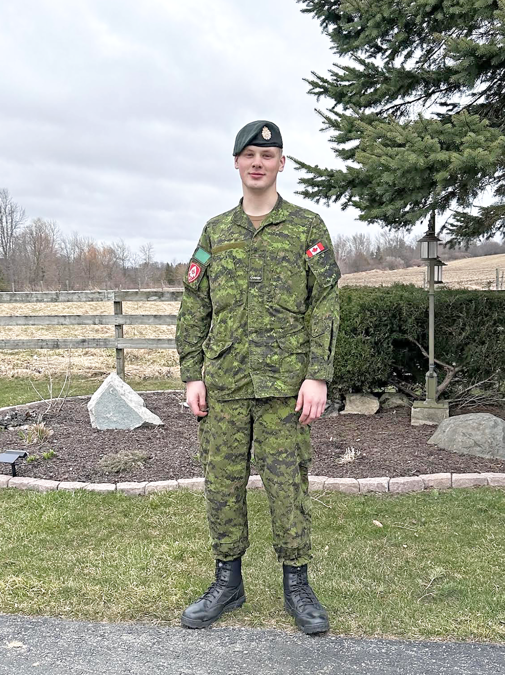 WHSS student enrolled in Canadian Armed Forces military for co-op placement post image