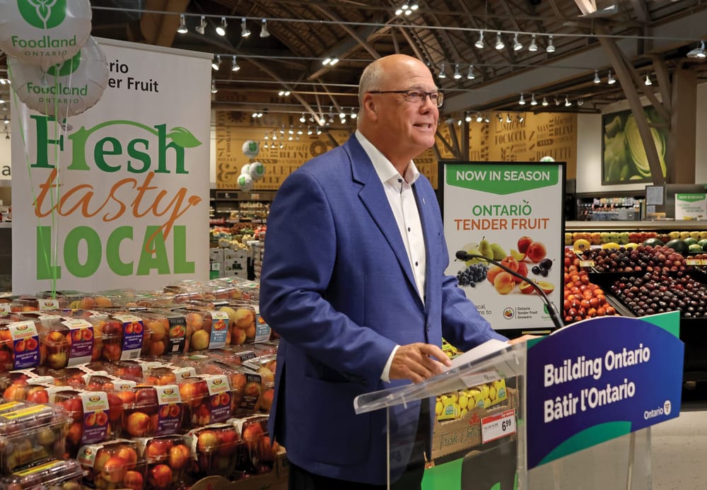 Agriculture minister in Guelph to announce funding to support fruit growers post image