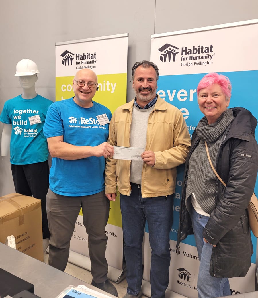 Fergus Scottish Festival and Highland Games donates to Habitat for Humanity post image
