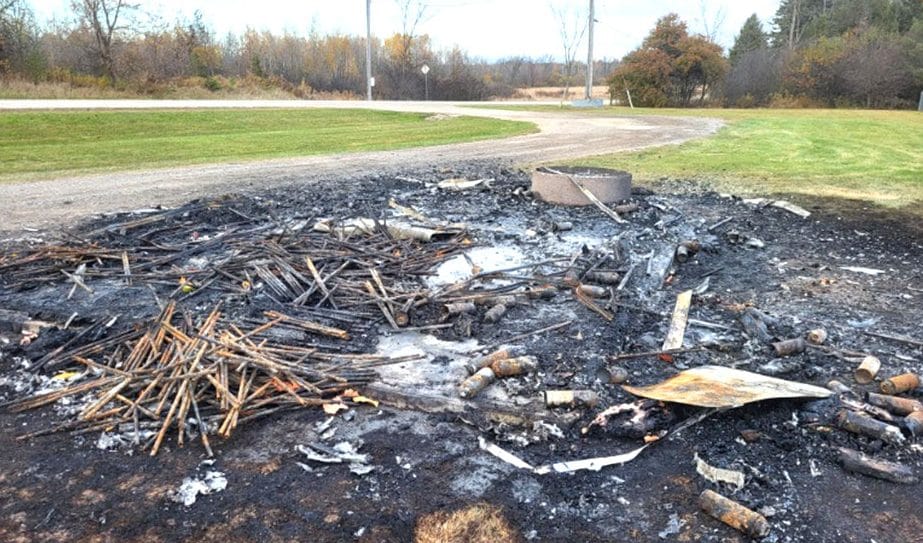 Council agrees to help Puslinch Minor Soccer after fire destroys equipment post image
