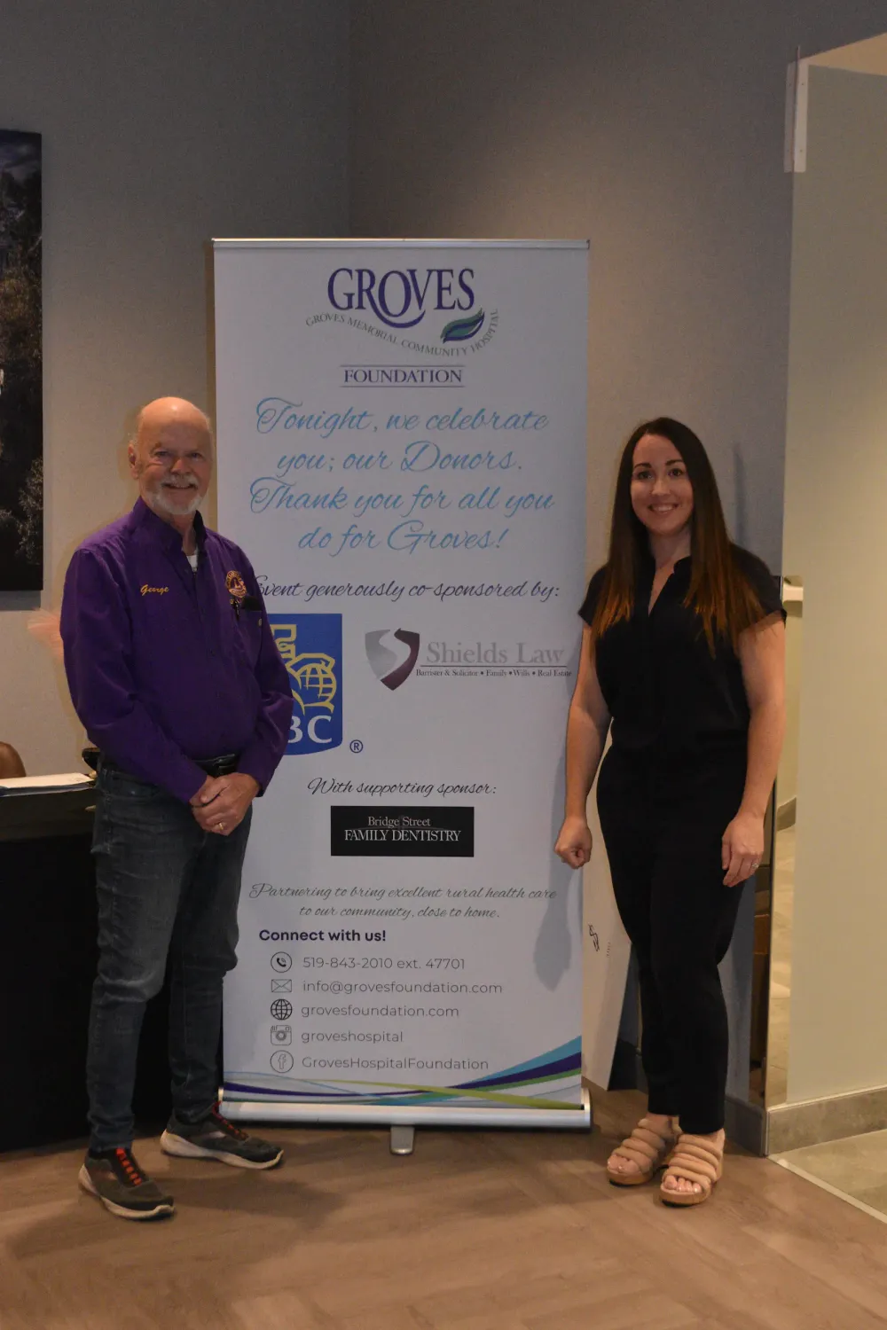 Groves hospital celebrates donors post image