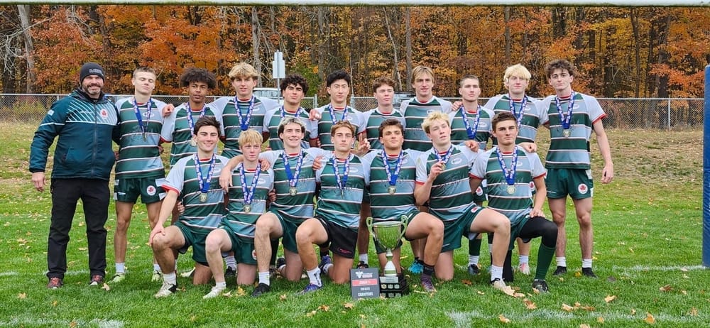 Fergus Highland U18 boys rugby wins Rugby Ontario Junior Cup post image