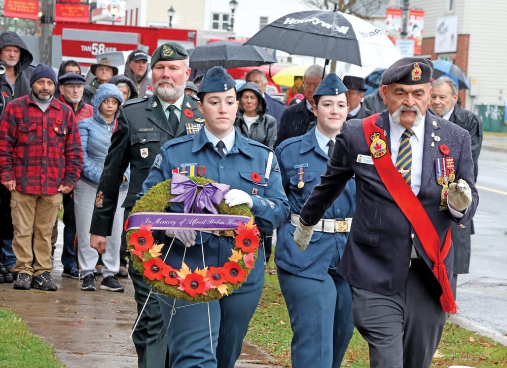 Erin pauses to remember on Nov. 10 post image