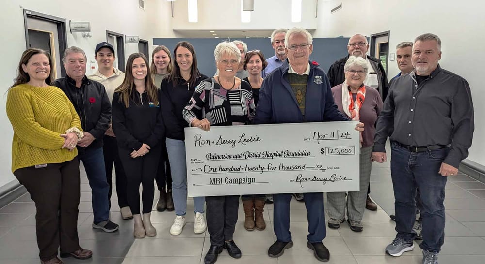 Harriston residents sizeable donation of $125,000 to MRI+ Campaign post image