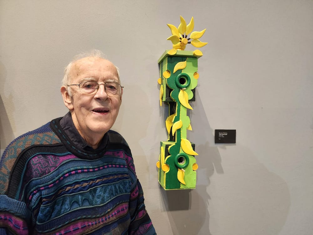 Senior artist in Fergus is taking the birdhouse world by storm post image