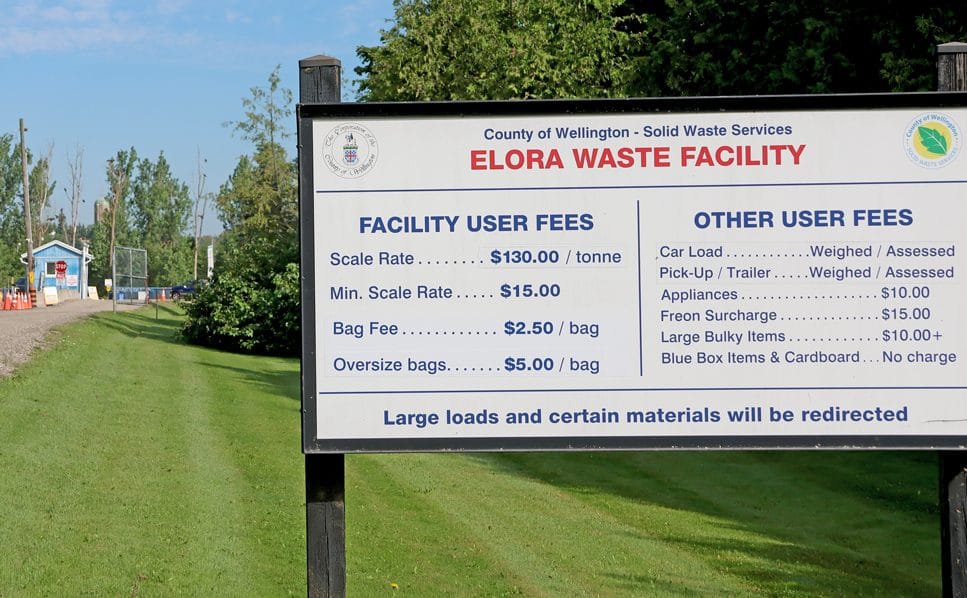 County increases user fees by 11.5% at waste facilities post image