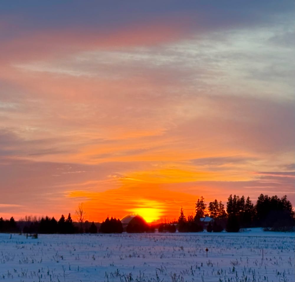 Stunning Elora sunset post image