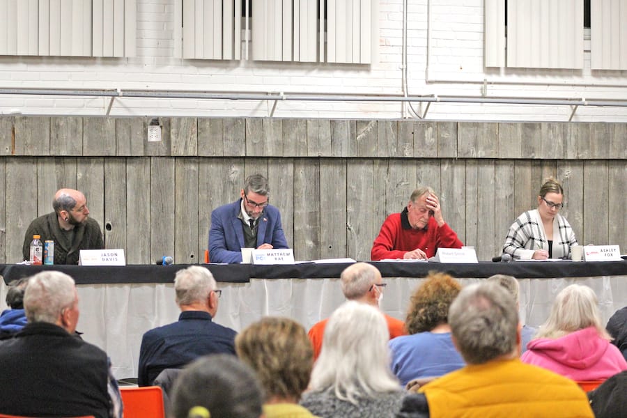 Four of seven Perth-Wellington candidates attend final debate post image
