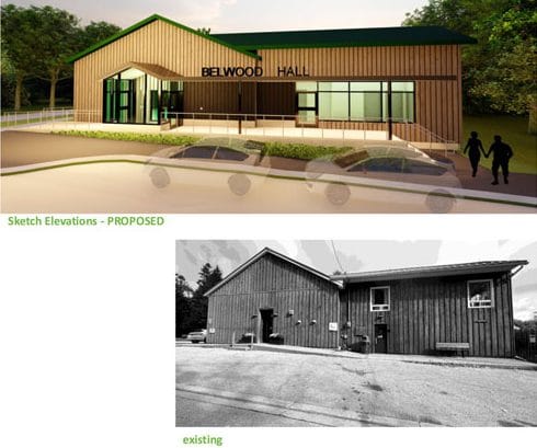 Public gets glimpse of what Belwood Hall could look like post image