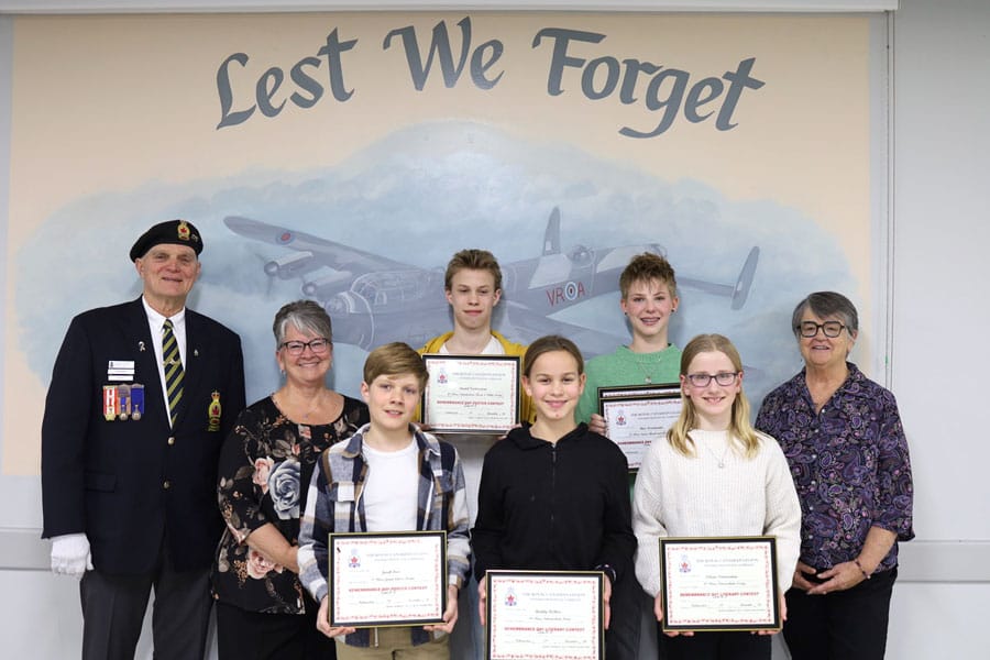 Remembrance Day poster and literary contest winners post image