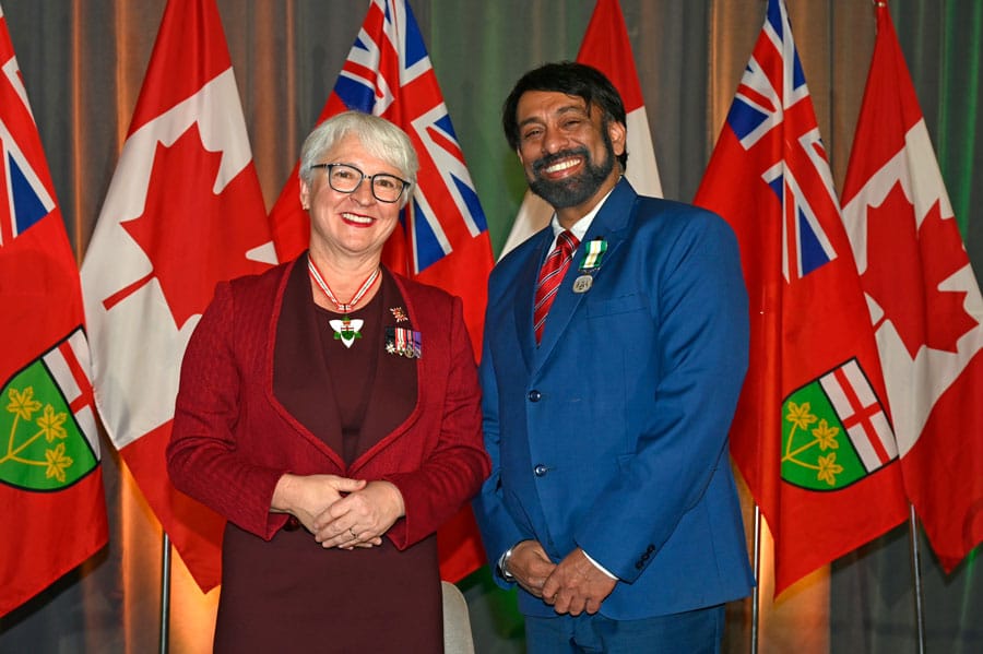 Dr. Raj Khanuja is awarded the Ontario Medal for Good Citizenship post image
