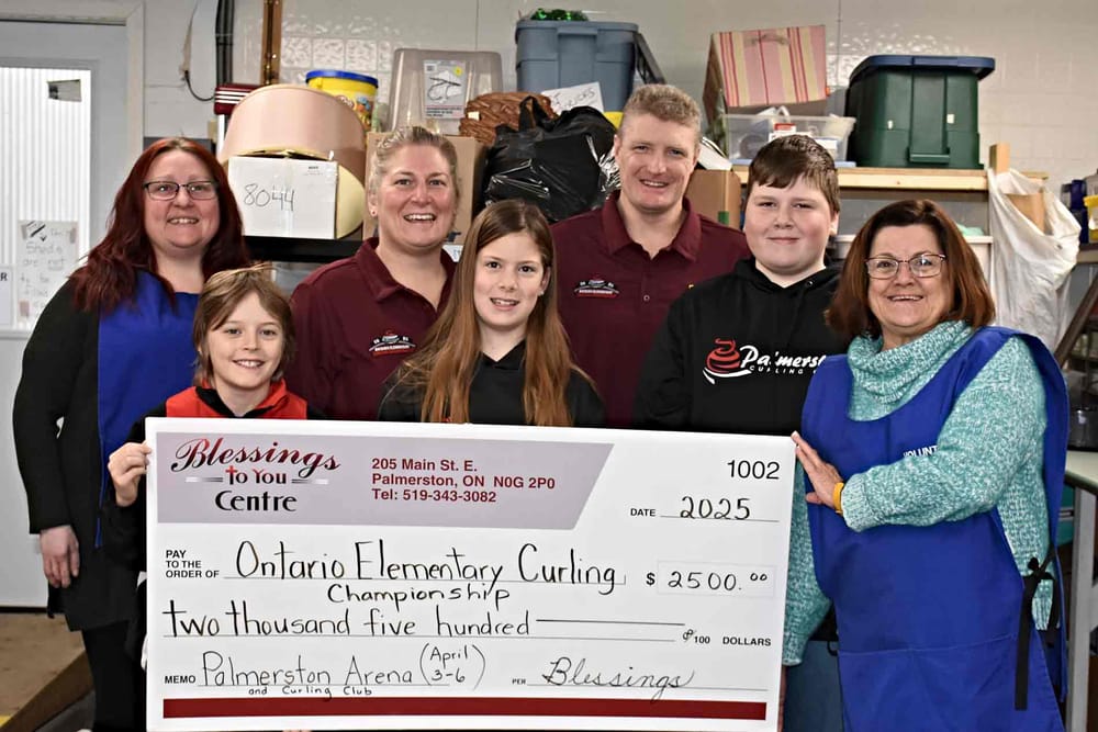 Palmerston to host provincial  elementary curling championship post image