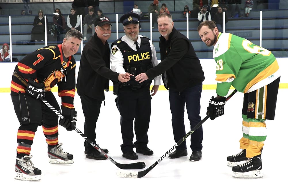 Third annual 'Lights and Sirens' public skate and hockey game post image