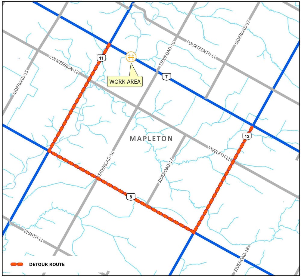 Mapleton bridge replacement to begin April 29 post image