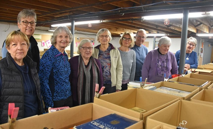 Elora Festival reaps benefits of volunteers, who organize festival’s annual book sale post image