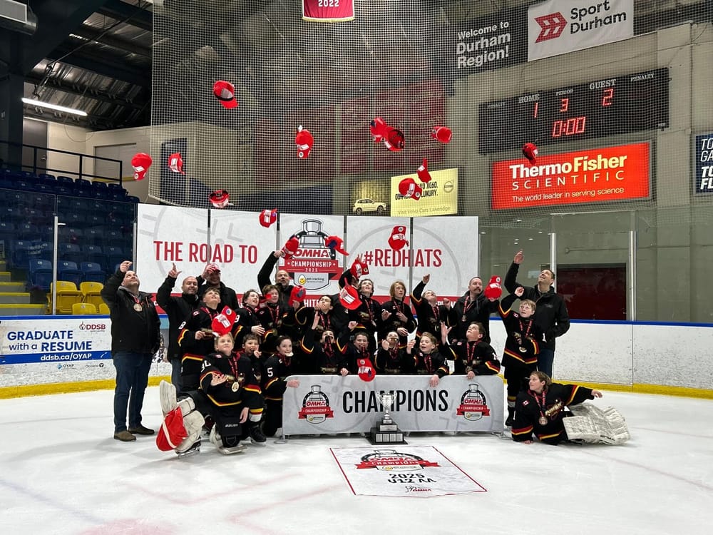 Centre Wellington Fusion U12AA hockey team win Ontario Minor Hockey Association championship post image