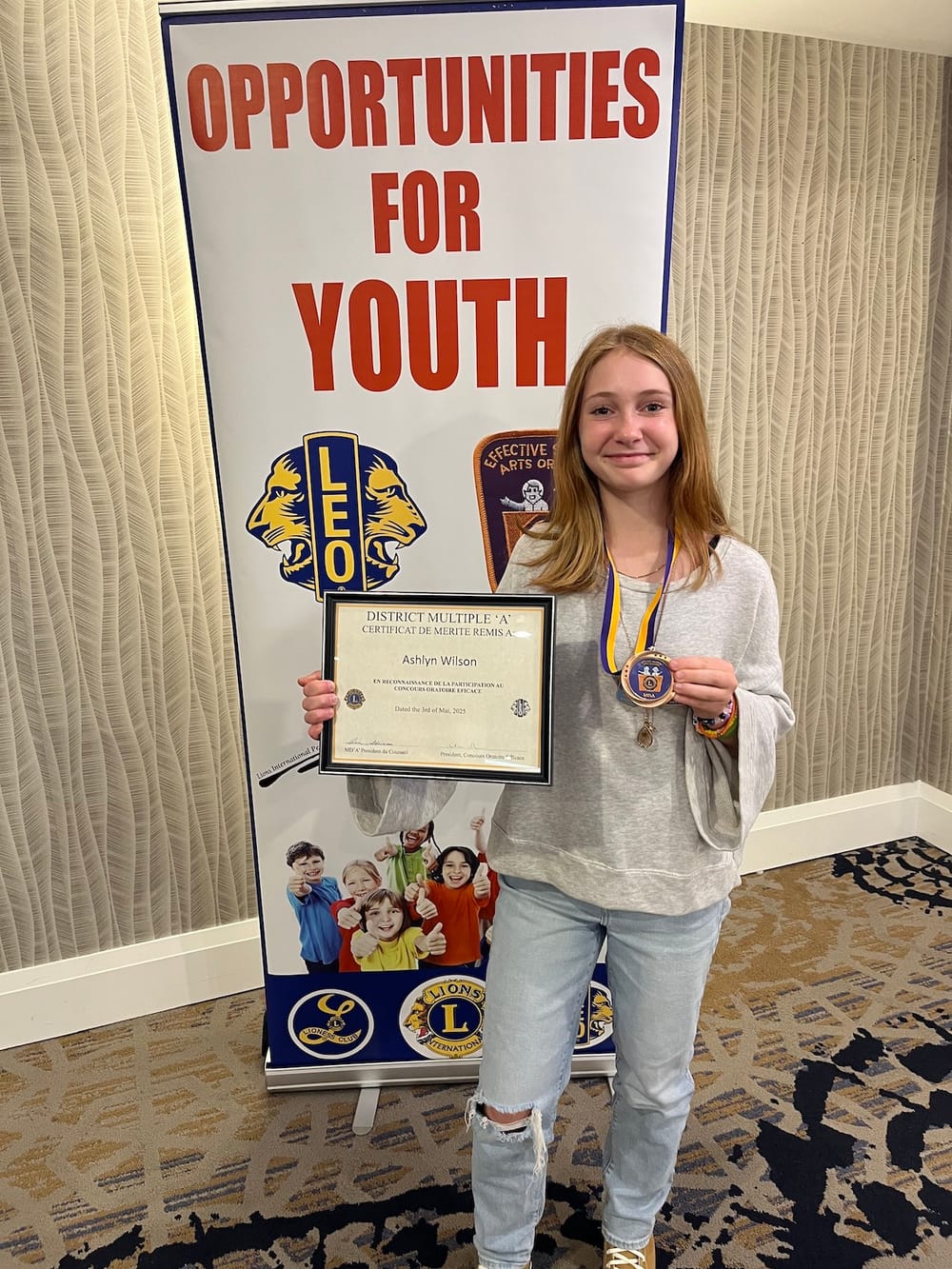 Lions Clubs host Effective Speaking Contest post image