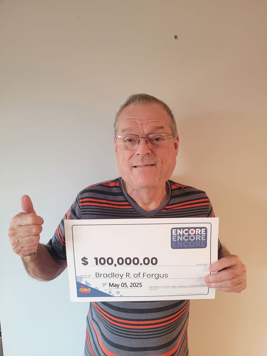 Fergus resident wins March 25 ENCORE draw post image