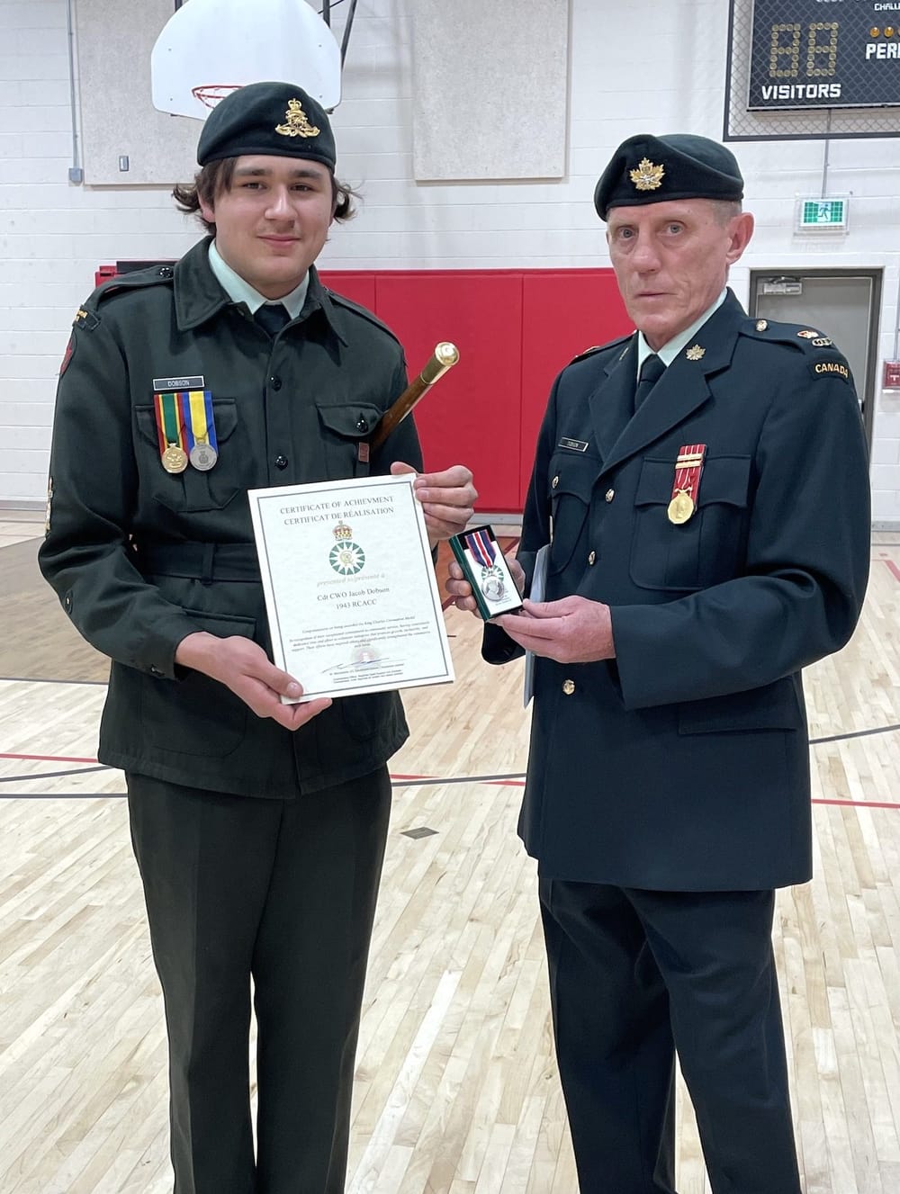 Jacob Dobson receives King Charles III Coronation Medal post image