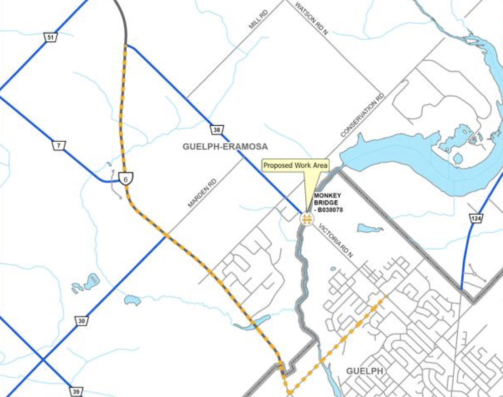 Bridge rehabilitation to cause four-week road closure post image