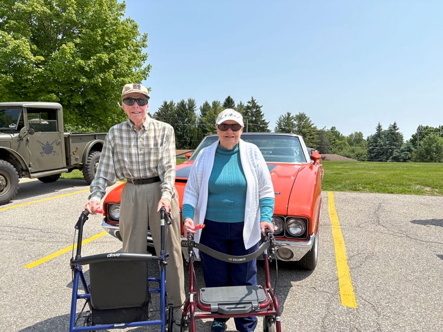 Heritage River Retirement Home celebrates Father’s Day weekend with classic cars post image
