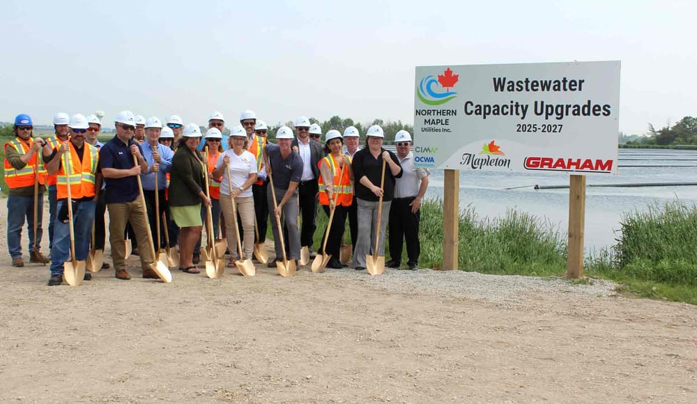 Breaking ground for Drayton Wastewater Treatment Plant lagoons post image