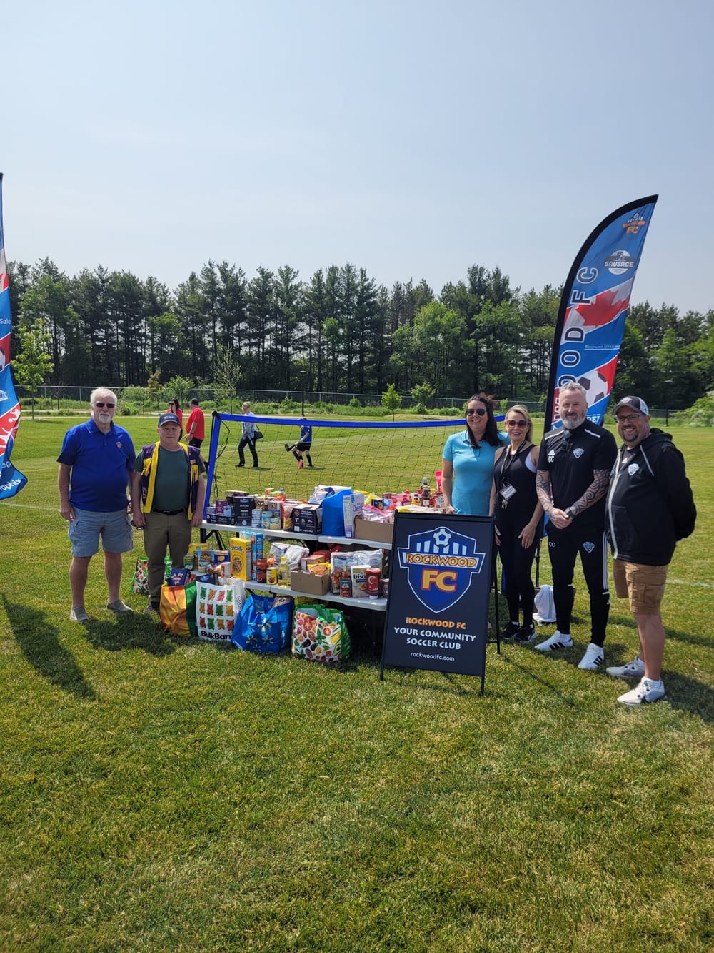 Rockwood FC’s ‘Stuff the Net’ Food Drive a success post image