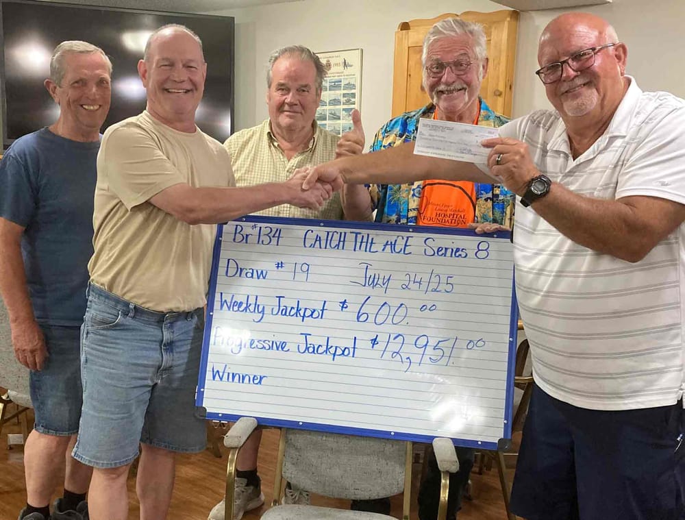 Andy Minnick wins Catch the Ace competition post image