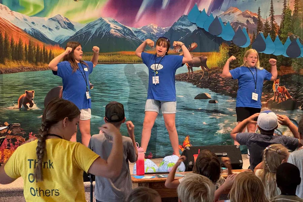 True North Vacation Bible Campers enjoy learning adventures post image
