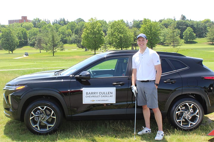 Guelph resident wins car by sinking a hole-in-one post image