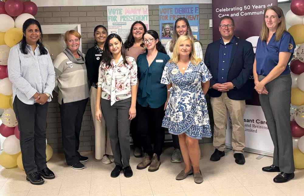 Community leaders help kick off Caressant Care’s 50th anniversary post image