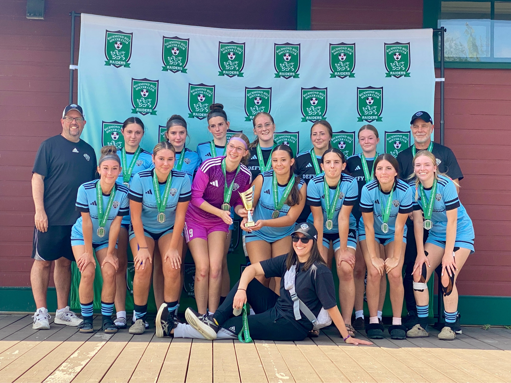 Rockwood FC U17 Girls rep soccer team place second in Ernie Henderson Challenge Cup post image