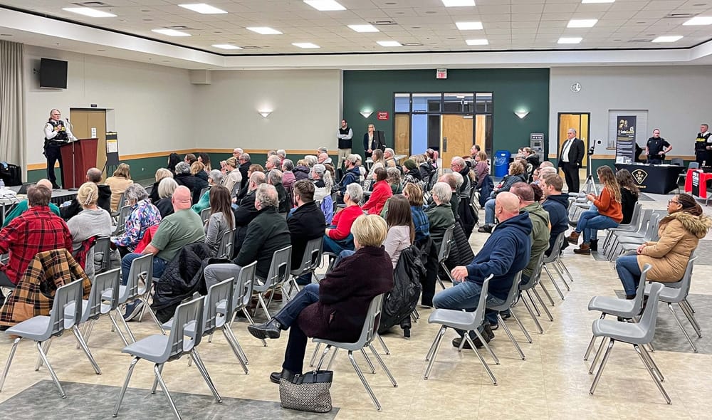 Town hall meeting responds to Mount Forest crime spree post image