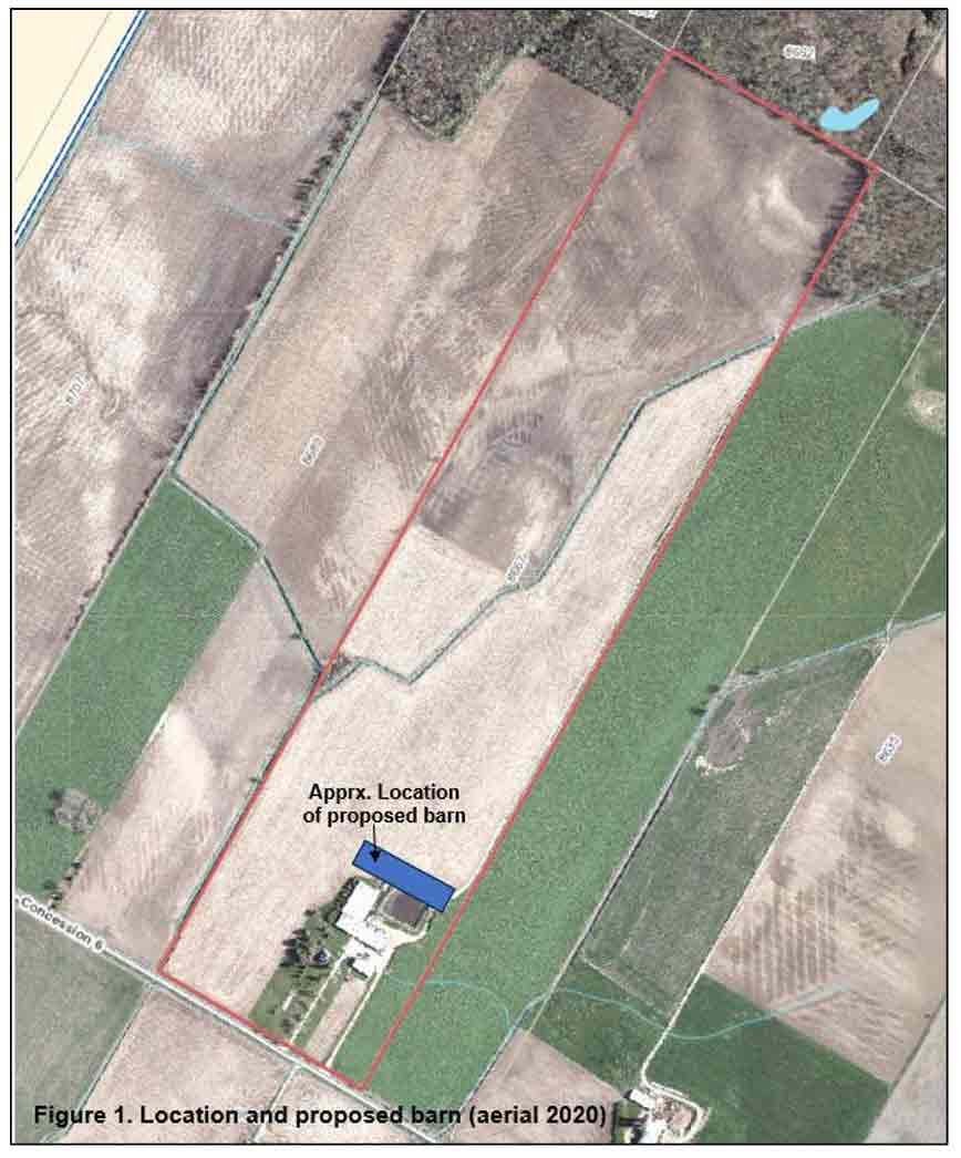 Minor variance for barn approved post image