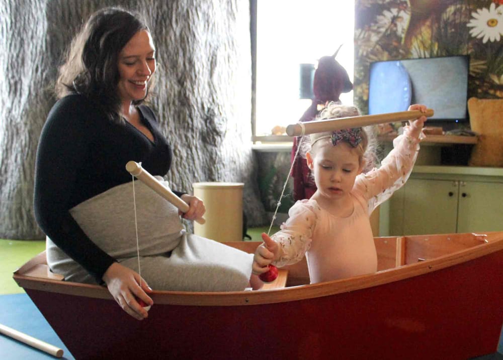 Children enjoy new play space at county museum post image