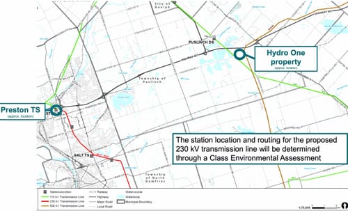 Puslinch could see new transformer,  transmission line but no power to township post image