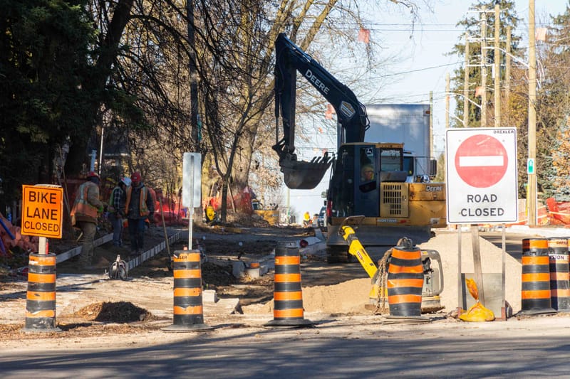 Township says contractor on hook for warped roads in Fergus and Elora post image