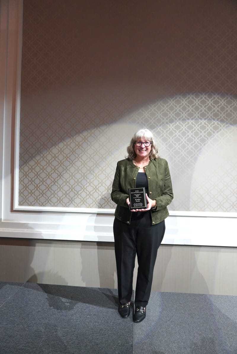 Kendra Keels receives Carl Block Award post image