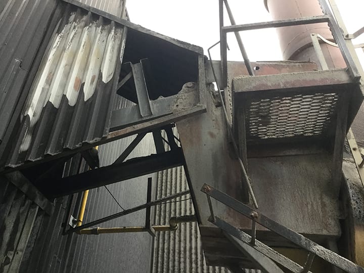 Two workers sent to  hospital after electrical fire