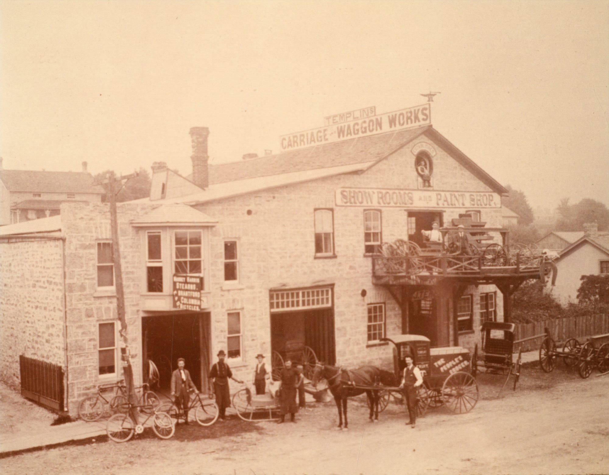 Popularity of bicycle peaked from 1896 to 1898 in CW