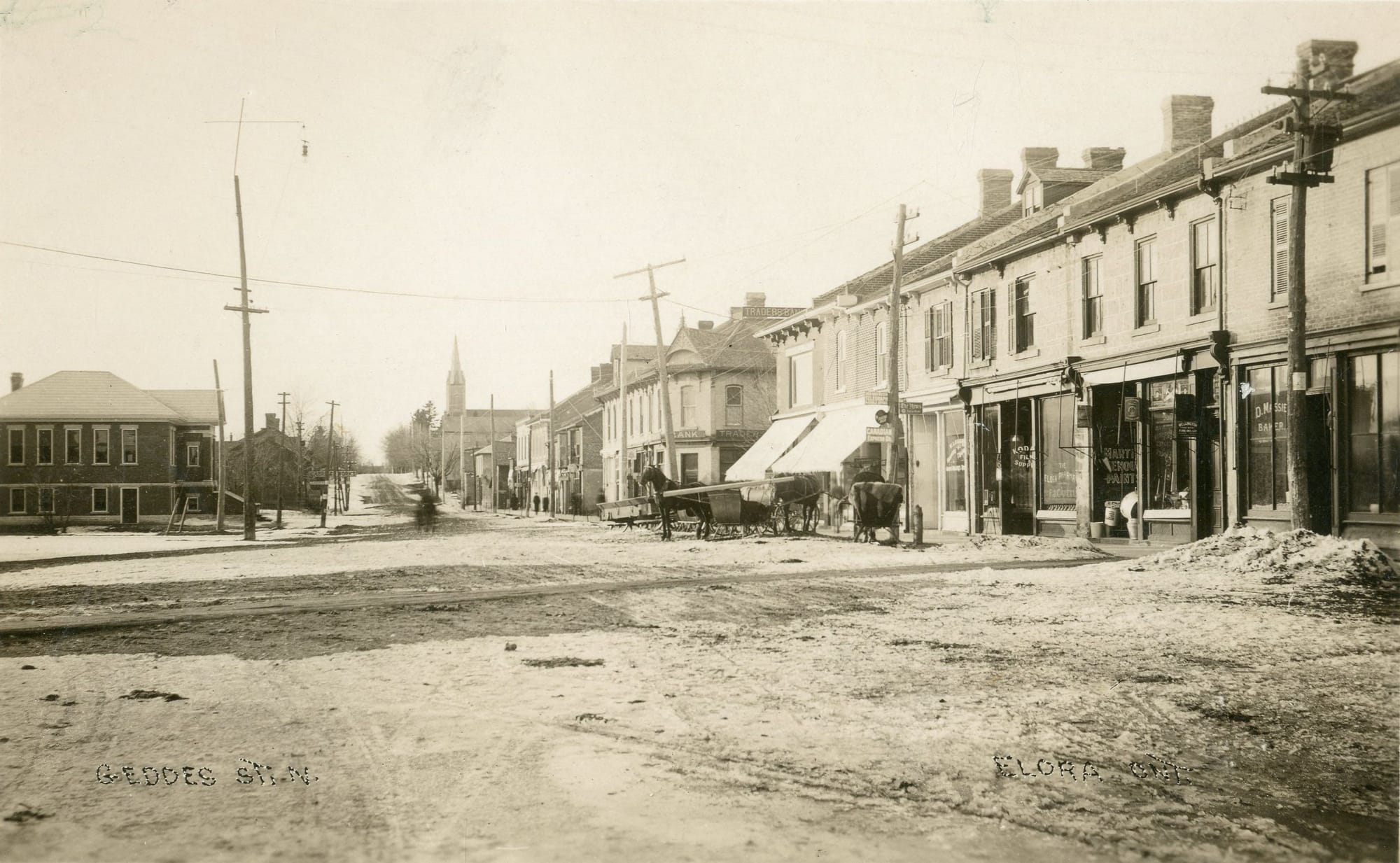 Library, post office replaced Elora’s cattle market