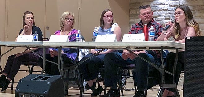 Panelists discuss how eating disorders changed their lives