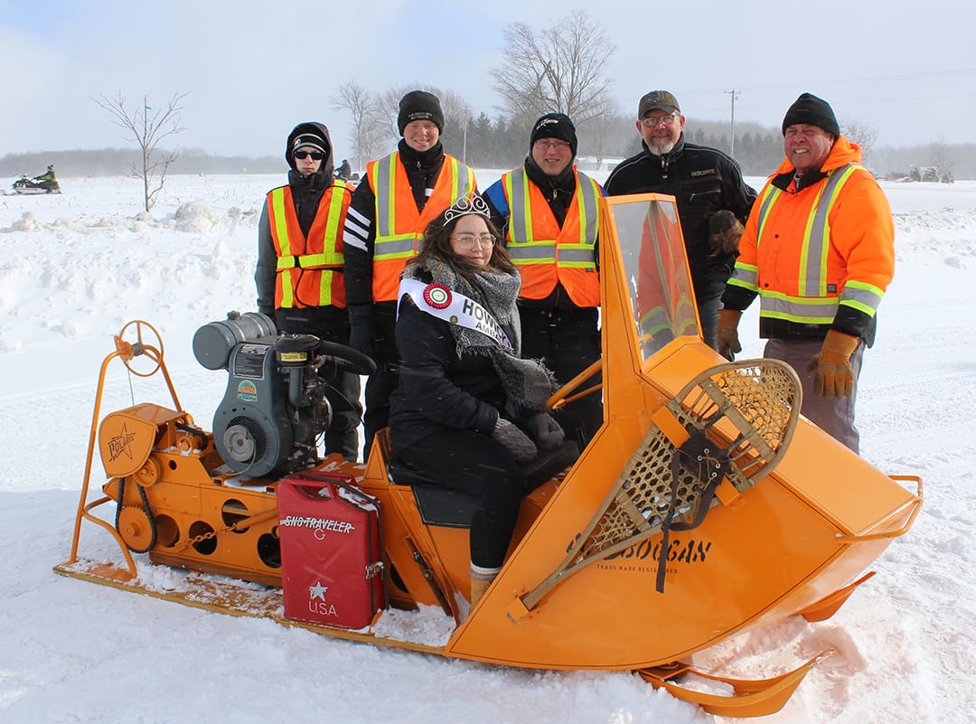 Vintage Snowmobile Show held in Howick