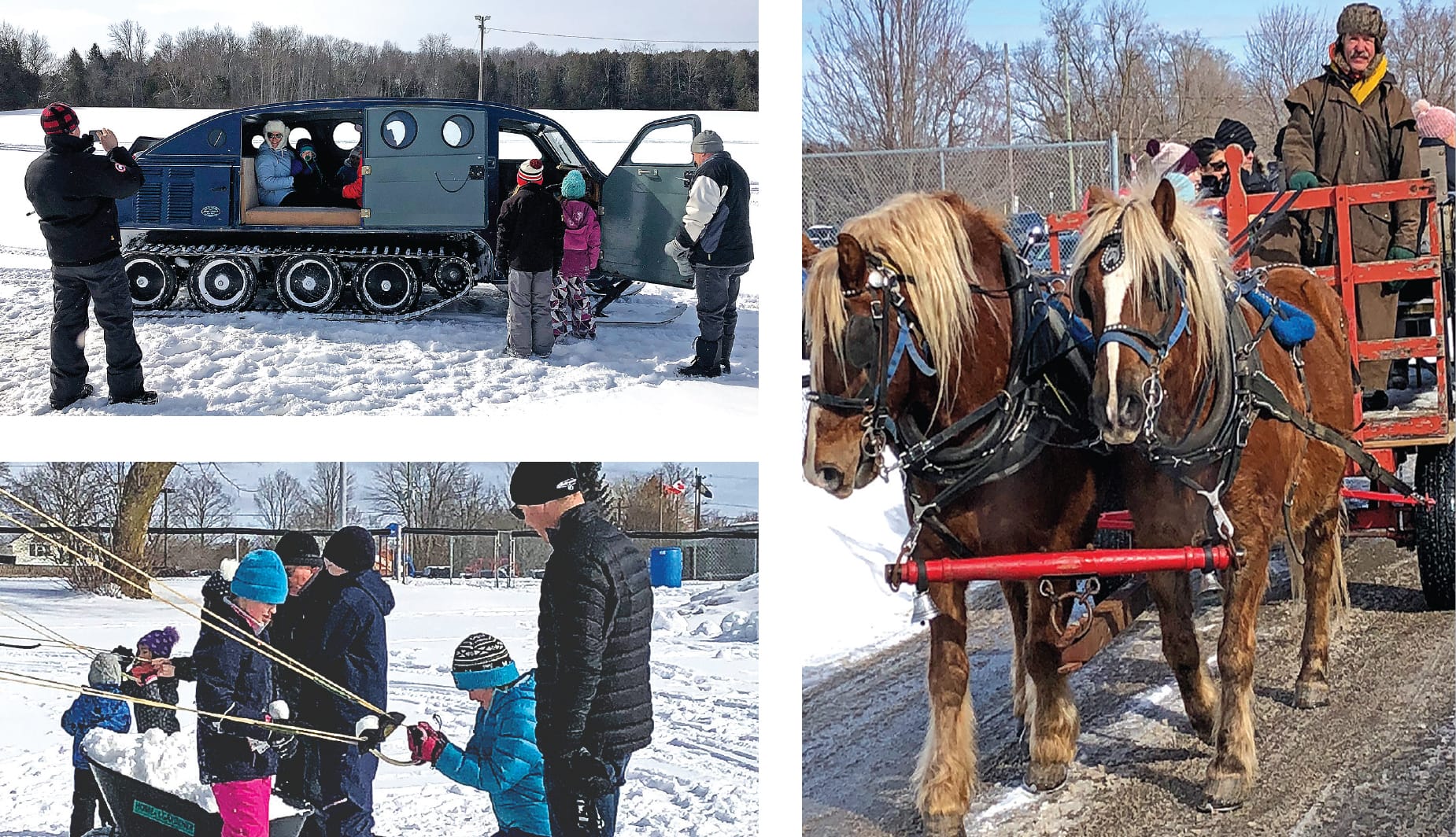 Picture perfect weather for Puslinch Optimists’ Winter Classic Family Day weekend