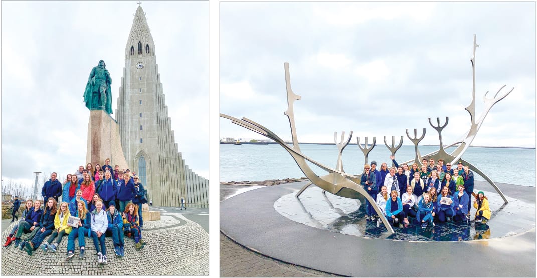 Area students visit Iceland