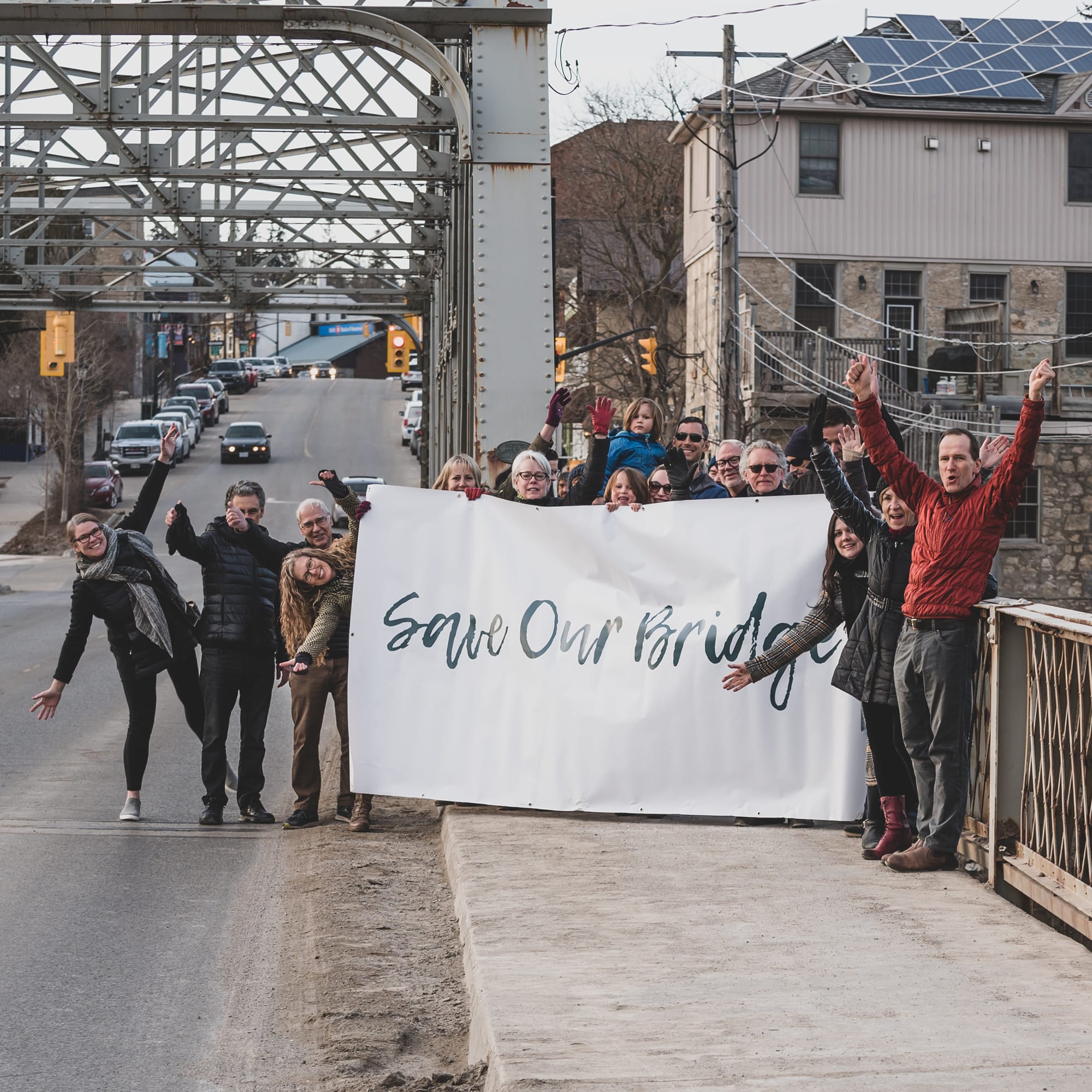 Residents gather in hopes of saving Elora’s Badley Bridge