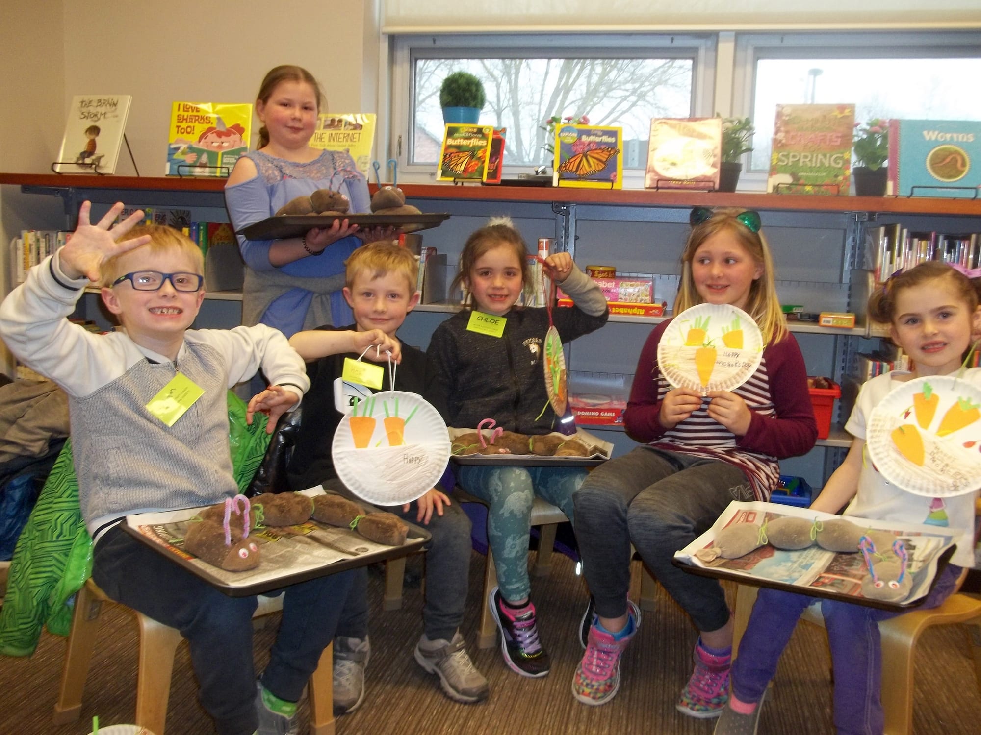 Cards and caterpillars